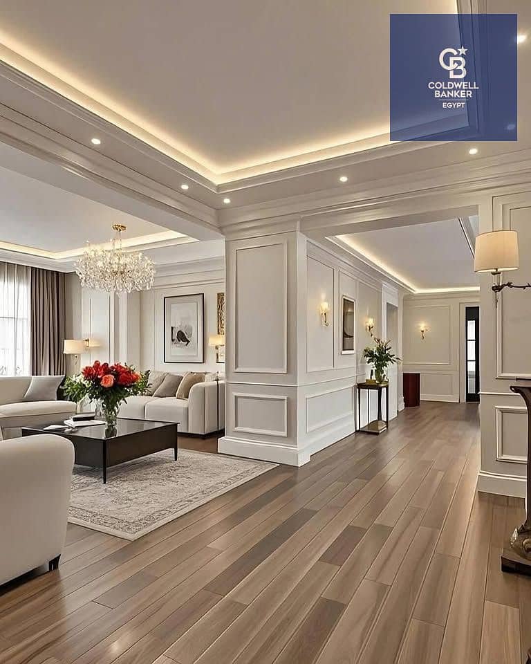 مقدم5%فقط وقسط10سنين امتلك شقة برايم لوكيشن دايركت ع التسعين والطريق الدائري-كمبوند ذا كريست الكزار- التجمع الخامس- القاهرة الجديدة 0