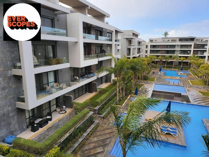 شقة للبيع في الجولدن سكوير متشطبة (( استلام فوري )) في كمبوند الباتيو اورو التجمع الخامس El Patio Oro 0