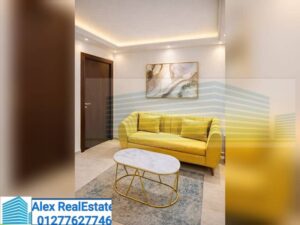 مكتب مفروش للايجار في رشدي خطوات من سوريا والمعسكر الروماني 42,500 ج.م