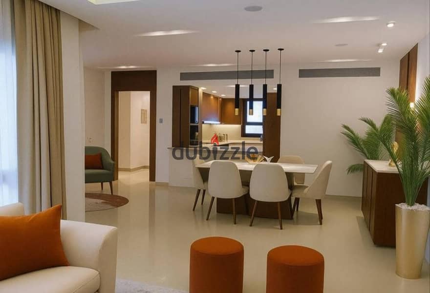 شقة فاخرة موقع متميز افضل سعر مفروشة فرش فندقي للايجار في سوديك ايستاون - التجمع الخامس - القاهرة الجديدة 0