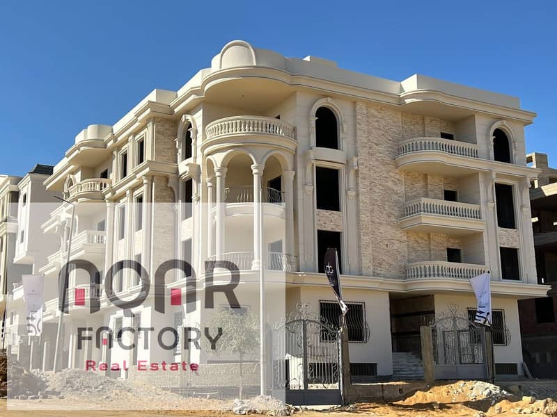 بخصم مليون جنيه لفترة محدودة شقة 3 غرف للبيع استلام فورى امام بالم هيلز التجمع الخامس 0