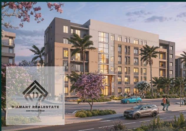 شقه للبيع في التجمع بجوار ذا فيو وخطوات من الجامعه الامريكيه باقل مقدم و بالتقسيط علي اطول فتره سداد 0