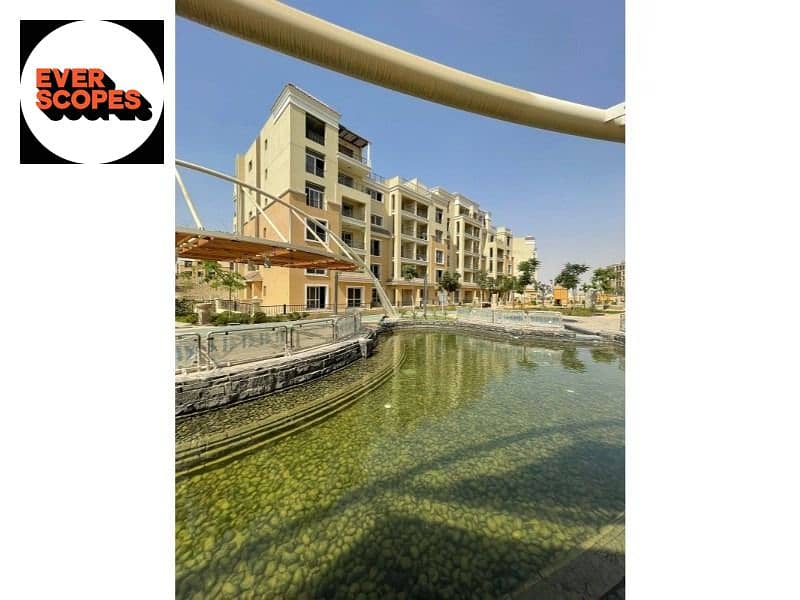 شقه 3 غرف للبيع ب مقدم 5 % باقساط متساويه علي 12 سنه علي دفعات متساوية  متاح خصم 50% في حالة الدفع كاش داخل كمبوند علي طريق السويس 0