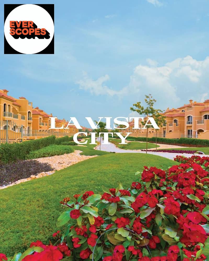 فيلا للبيع ب مقدم 5 % باقساط متساويه علي 10 سنين متاح خصم في حالة الدفع كاش ب موقع مميز جدا لافيستا سيتي 0