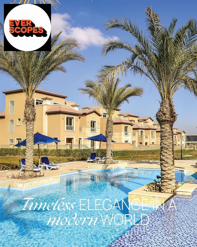 فيلا للبيع ب مقدم 5 % باقساط متساويه علي 10 سنين متاح خصم في حالة الدفع كاش ب موقع مميز جدا لافيستا سيتي 0