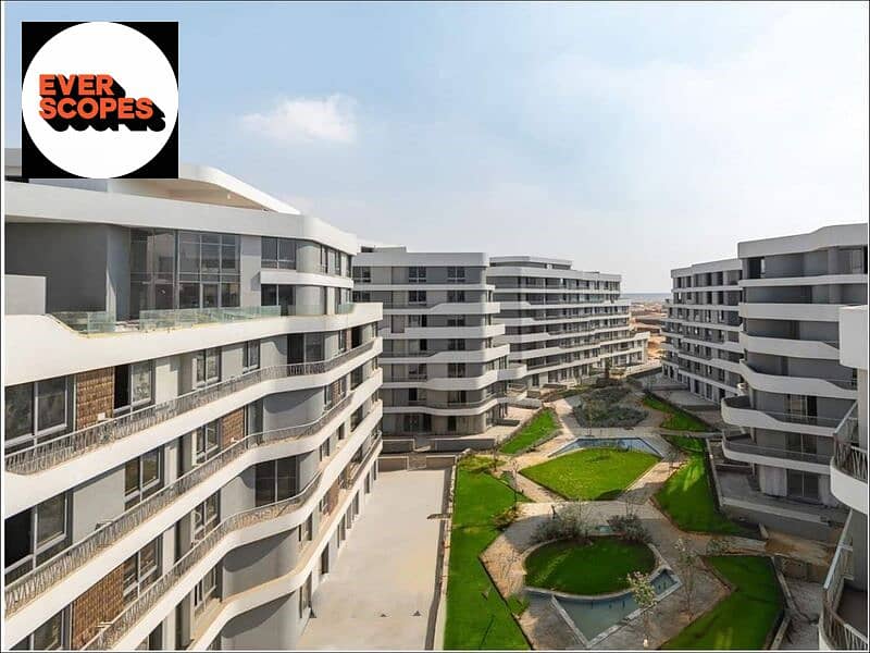 شقة للبيع في المستقبل جنب مدينتي سور بسور استلام فوري ب مقدم 10 % علي 8 سنين باقاساط متساوية 0