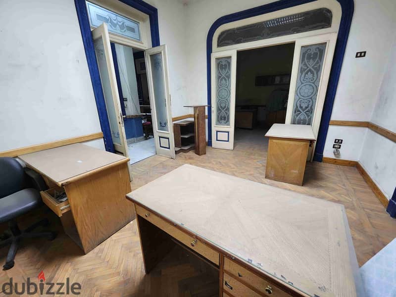 مكتب مفروش للايجار في ش 26يوليو الرءيسي في وسط البلد 0