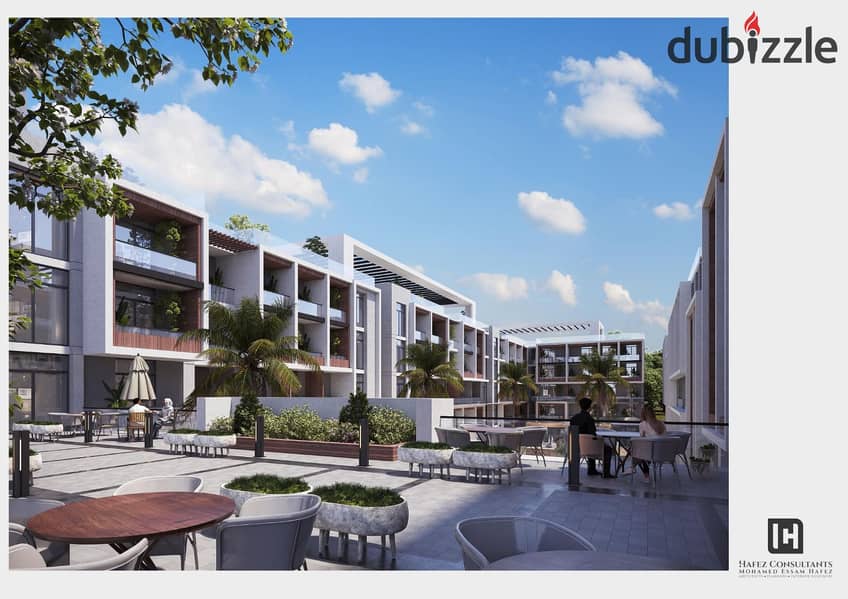 شقة أنيقة بإطلالة على البحر وحمام سباحة  في مشروع كِلان – المجاويش، الغردقة 0