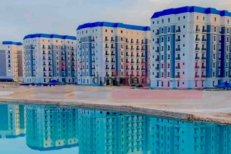 شقة للبيع 134م العلمين الجديدة - الحي اللاتيني (بحري الطريق - فيو لاجون) 0