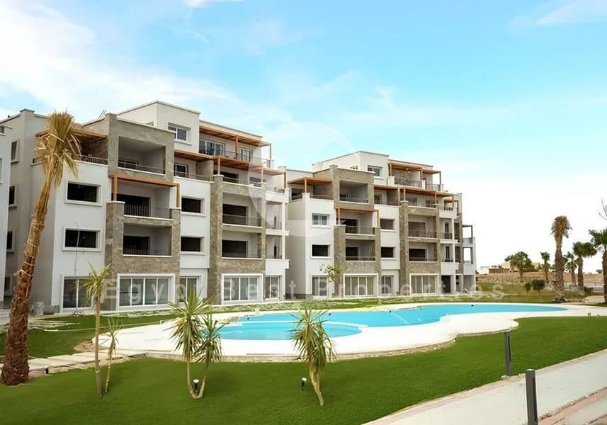 شالية غرفة واحدة في سوما باي بأطلالة البحر بأقساط علي 8 سنين اقساط 0