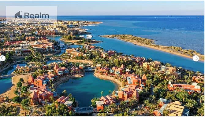 فيلا مفروشة بالكامل بشاطئ خاص في البحر الأحمر، مع إطلالة بانورامية على البحر من الحديقة  ومزودة بـ  أجهزة كهربائية كاملة. 0