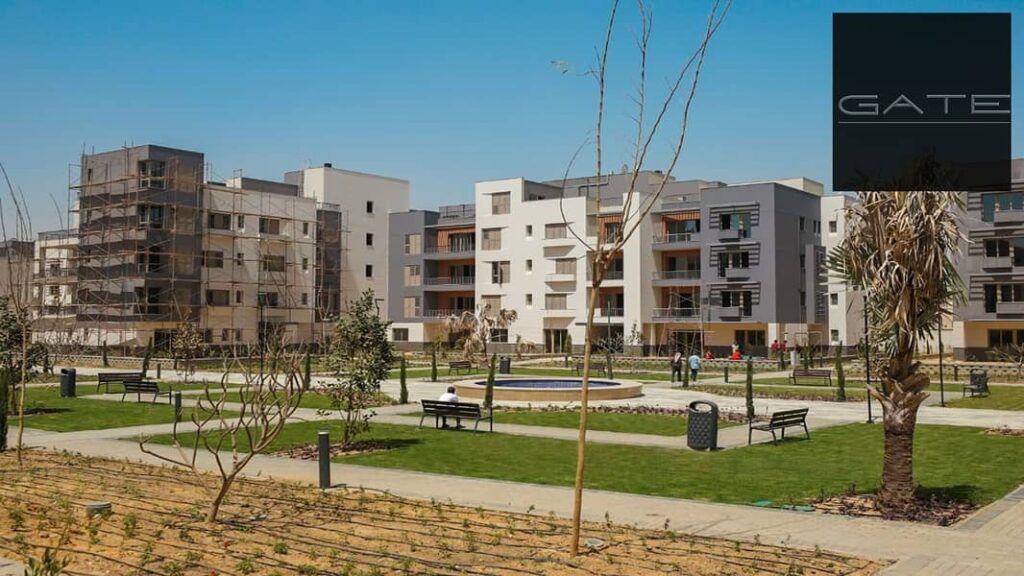 للبيع شقة مميزة في ديستريكت فايف مراكز التجمع الخامس استلام فوري وبموقع قوي داخل المشروع 0