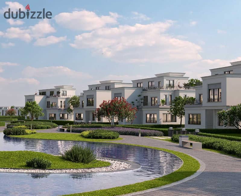 شقه للبيع في الشيخ زايد في كمبوند نايا ويست كمبوند متكامل الخدمات افضل لوكيشن بجانب ديونز وسوديك بيفيرلي هيلز ووصله دهشور ومطار سفنكس Zayed 0