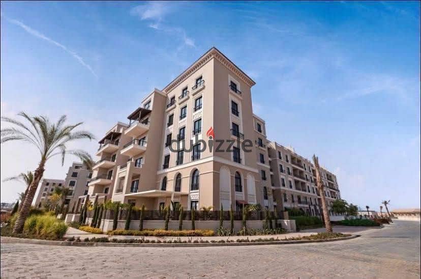 شقة ستوديو للايجار بمطبخ و التكيفات كمبوند فيلدج ويست 0