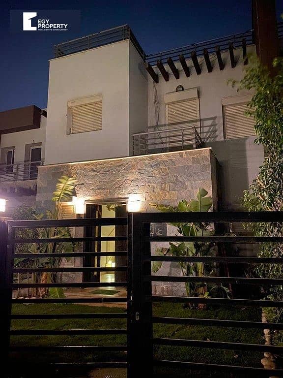 فيلا بسعر خاص و اطلالة رائعة للبيع في كمبوند هايد بارك التجمع - القاهرة الجديدة 0