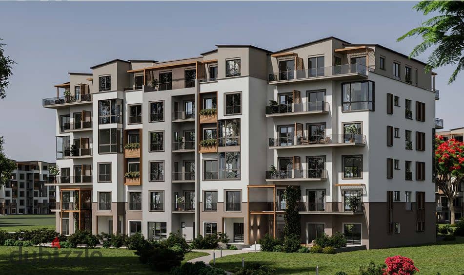 شقة غرفة واحدة  في هايد بارك التجمع - استلام قريب -مقدم 5% وتقسيط حتى 8 سنوات-القاهره الجديده 0