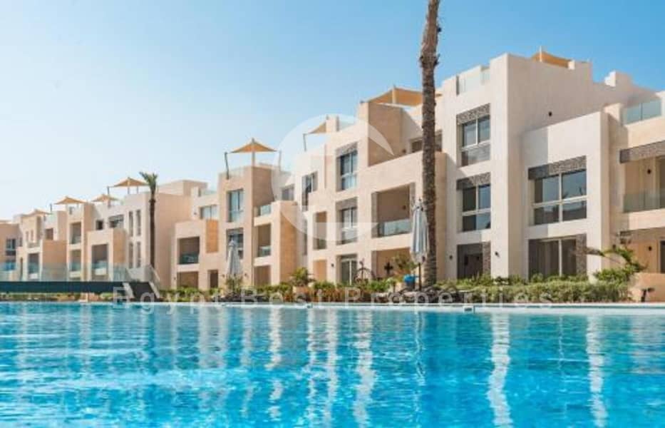 شالية غرفتين بأطلالة البحر مباشر علي اللاجون و بالاسعار القديمة 0