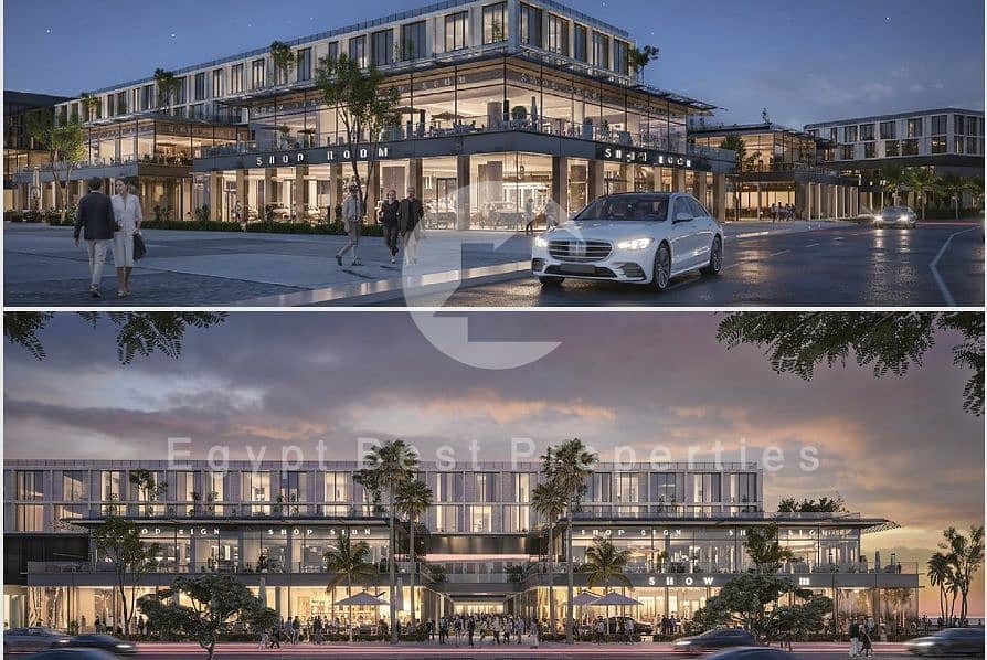 امتلك محلك بافضل سعر وتقسيط يصل ل 8 سنوت علي المحور المركزي مباشرة  بمول C9 0