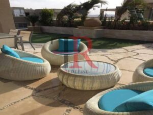 دوبلكس مفروشة بالكامل جاهز للسكن بحديقة خاصة للبيع في فيليج جيت – القاهرة الجديدة 15,375,000 ج.م