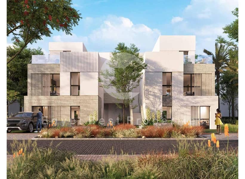 موقع مميز جدا اقل سعر مقدم واقساط تاون هاوس متشطب بالكامل للبيع في كمباوند زيد ايست اورا التجمع الخامس 0