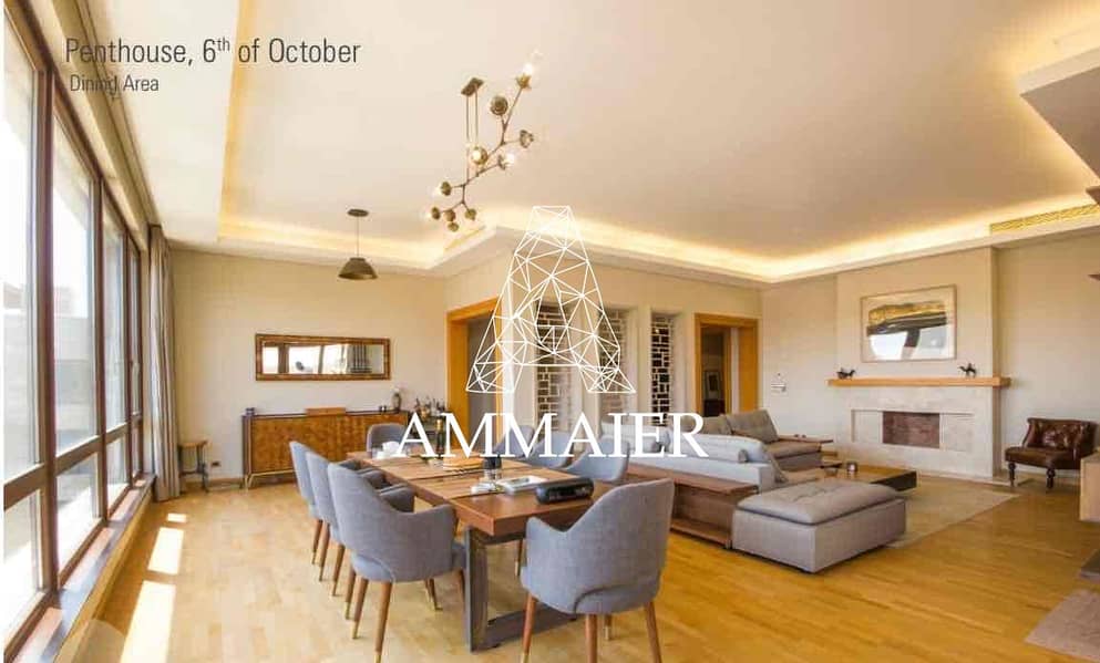 بنتهاوس للإيجار في كمبوند فورتي ويست – الشيخ زايد 0