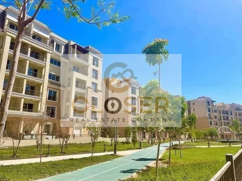 دوبلكس ارضي بجاردن للبيع بخصم 50% للكاش في سراي Sarai Compound - المستقبل سيتي Mostakbal City 0