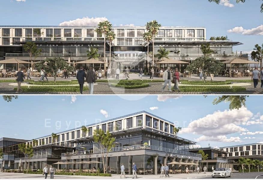 رصة مميزة للاستتثمار في افضل موقع علي المحور المركزي مباشرة بمول C9 واقل سعر باطول تقسيط 0