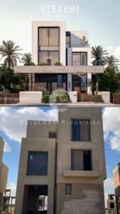 ريسيل كمبوند ستيت استلام 2026 بسعر لقطة فيلا توين هاوس للبيع قسط Stei8ht New Cairo by LMD فيلا للبيع في التجمع قسط استلام قريب 23,311,000 ج.م