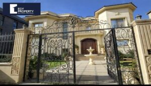 فيلا مستقلة كالقصر بحمام سباحة متشطبة و مفروشة بالكامل للبيع في قطامية ديونز – القاهرة الجديدة 155,000,000 ج.م