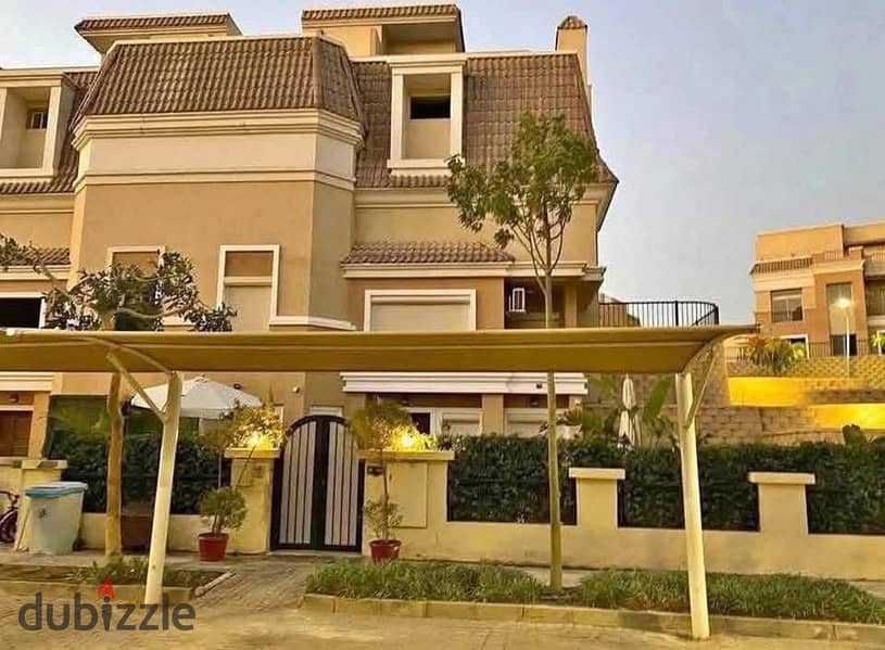 لسرعة البيع فيلا بأقل من سعرها بكمبوند سراي سور في سور مدينتي ( جاهزه للمعاينة ) - التجمع 0