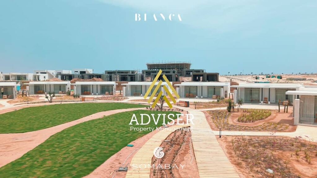 لقطة شاليه علي البحر ارضي بجاردن للبيع في سوما باي الغردقة البحر الاحمر - Soma Bay Hurghada Red Sea 0