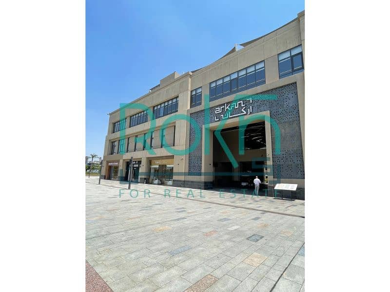 مكتب متشطب بالتكييفات للايجار في اركان فيو بلازا بالشيخ زايد 0