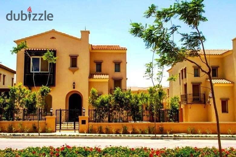 توين هاوس جاهز للسكن الفوري بتشطيبات الترا سوبر لوكس ومجهز بالكامل في كمبوند ميفيدا من إعمار في التجمع الخامس 0