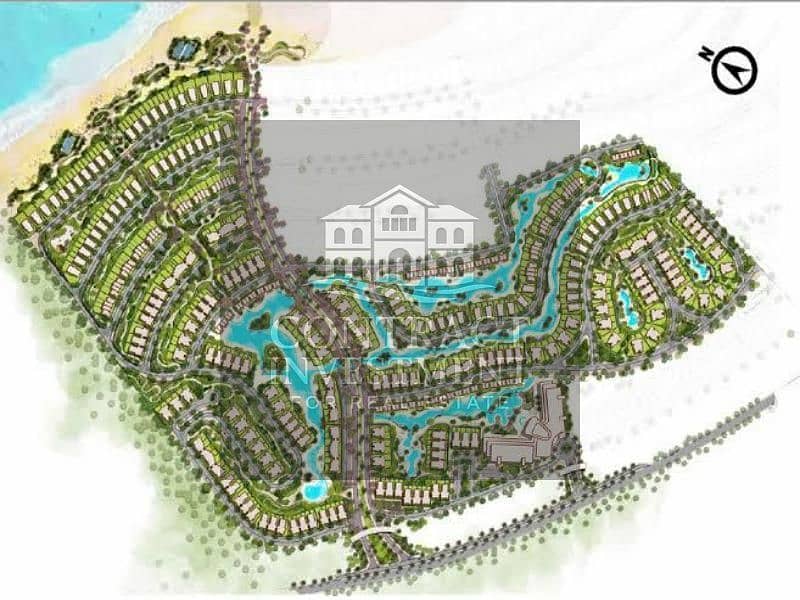 شاليه دور اول 130م -على اللاجون مباشرة - تكمله اقساط - تلال شورز تعاقد قديم 0