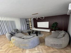 شقة فاخرة مفروشة للإيجار في فيليت 110,000 ج.م