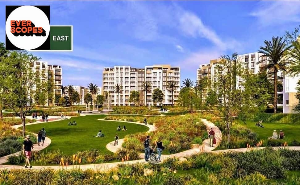 شقه للبيع في التجمع في برايم لوكيشن فيو جاردن علي شارع اتسعين قريب من كل الخدمات _ new cairo 0