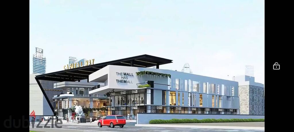 عيادة للبيع 52م the capital way mall اطول فترة سداد لوكيشن على طريق السويس بجوار مدينتى و الشروق و مستقبل سيتى وفيو البرج الايقونى مدينة بدر badr city 0