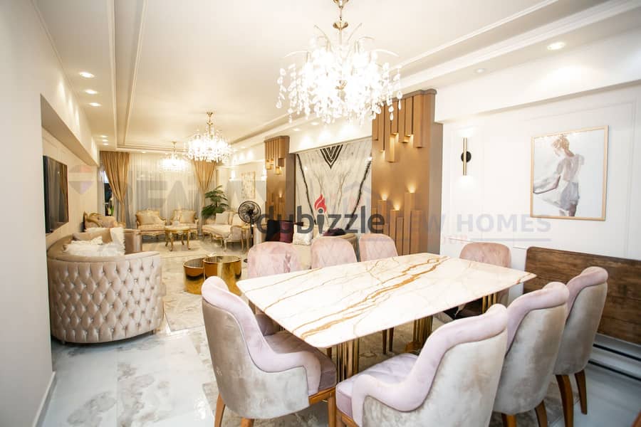 شقة للبيع 210 م سموحة (تقسيم القضاة) 0