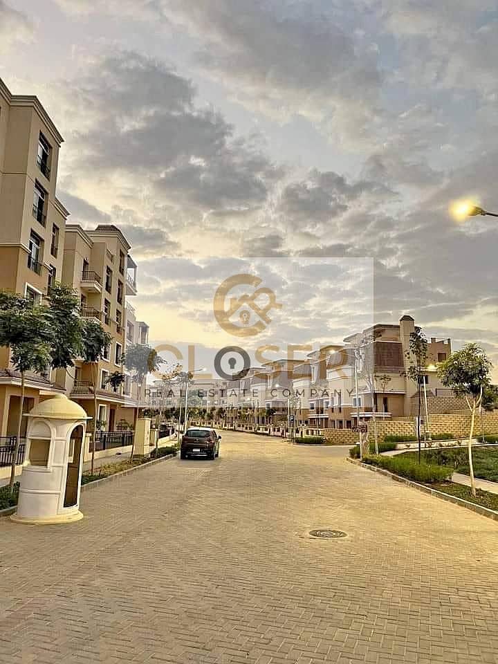 ستوديو 79 متر للبيع بمقدم 455الف في سراي Sarai دايركت علي طريق السويس 0
