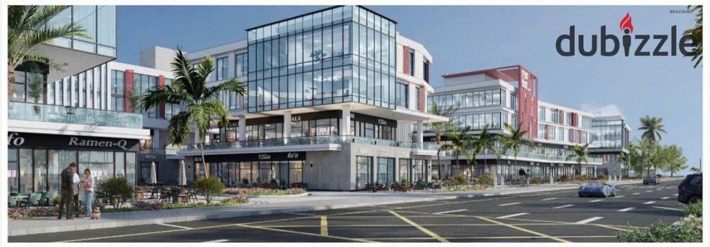 Shop for sale محل دور أول 41م في اكبر  مول متكامل بحركة مضمونة في التوسعات الشماليه  بالقرب من وصلة دهشور استلام سنة 0