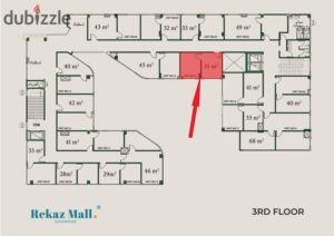 عيادة تمليك 35م على الواجهه مباشرة بتقسيط حتى 8 سنوات 2,194,000 ج.م