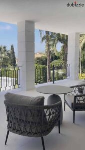 شقة 145م متشطبة 3 غرف علي هضبة بالم هيلز في أكتوبر امام نادي الجزيرة 7,800,000 ج.م