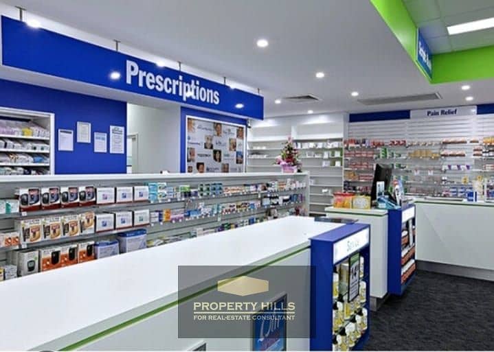 صيدلية 150 م برايم لوكيشن علي وصلة دهشور بجانب نيو جيزة و بالم هيلز 0