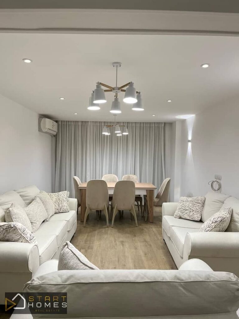 للإيجار في مدينــــة الرحــــاب- بموقع مميز جدا - المرحله الخامسة - 132 متر - تشطيبات خاصة -اول سكن 0