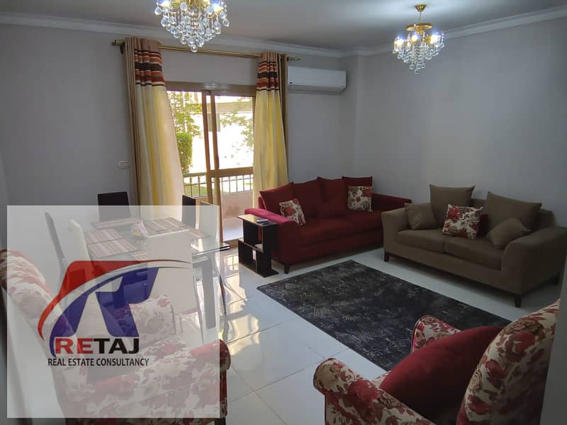 •	نوع الوحدة :شقة للايجار مفروش كمبوند الاشرافية خلف واتر واي وسعودي ماركت / التجمع الاول . 0