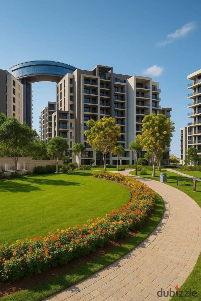 شقه في زيد ويست متشطبه بالتكيفات الشيخ زايد بجوار هايبر وان  و أركان بلازا كمبوند متكامل الخدامات وبلقرب من سوديك بيفرلي هيلز وزايد  ديونز Zayed 0