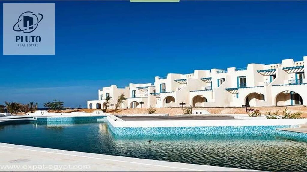 شاليه  في ماونتن فيو الساحل رأس الحكمة  لوكيشن مميز علي حمام السباحة -   سعر مميز جدا 0