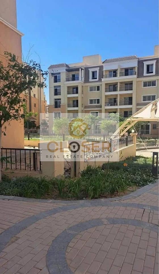 شقة 131م للبيع بمقدم 894 الف فى كمبوند سراى وبالتقسيط على 7سنين 0