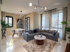 شقة مفروشة فاخره للإيجار في فيليت 70,000 ج.م