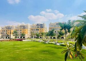 4,286,000 ج.م شقة للبيع في كمبوند تالة التوسعات الشمالية علي جمال عبد الناصر و المحور المركزي اكتوبر قرب الشيخ زايد و ماونتن فيو سوديك اركان كيان دهشور جهينة